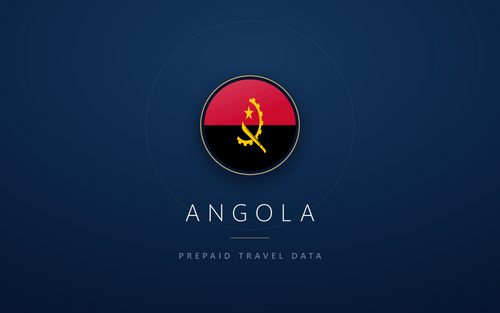 Angola eSIM, prepaid travel data SIM and data plan — product hero