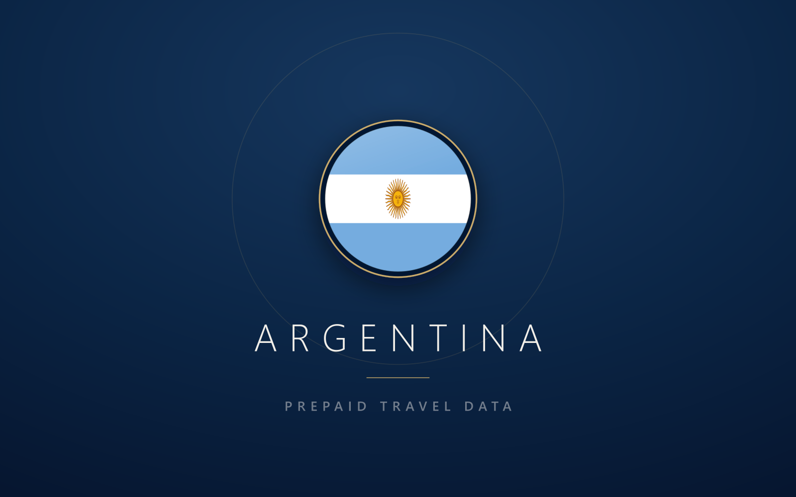 Argentina eSIM, prepaid travel data SIM and data plan — product hero