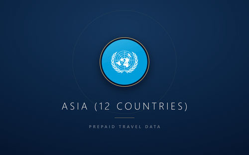 Asia (12 countries) eSIM, prepaid travel data SIM and data plan — product hero