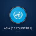 Asia (12 countries) eSIM, prepaid travel data SIM and data plan