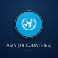 Asia (19 countries) eSIM, prepaid travel data SIM and data plan