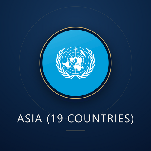 Asia (19 countries) eSIM, prepaid travel data SIM and data plan
