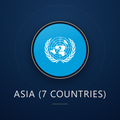 Asia (7 countries) eSIM, prepaid travel data SIM and data plan