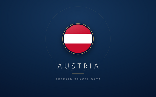 Austria eSIM, prepaid travel data SIM and data plan — product hero