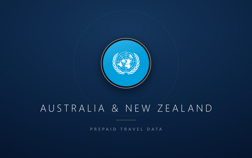 Australia & New Zealand eSIM, prepaid travel data SIM and data plan — product hero