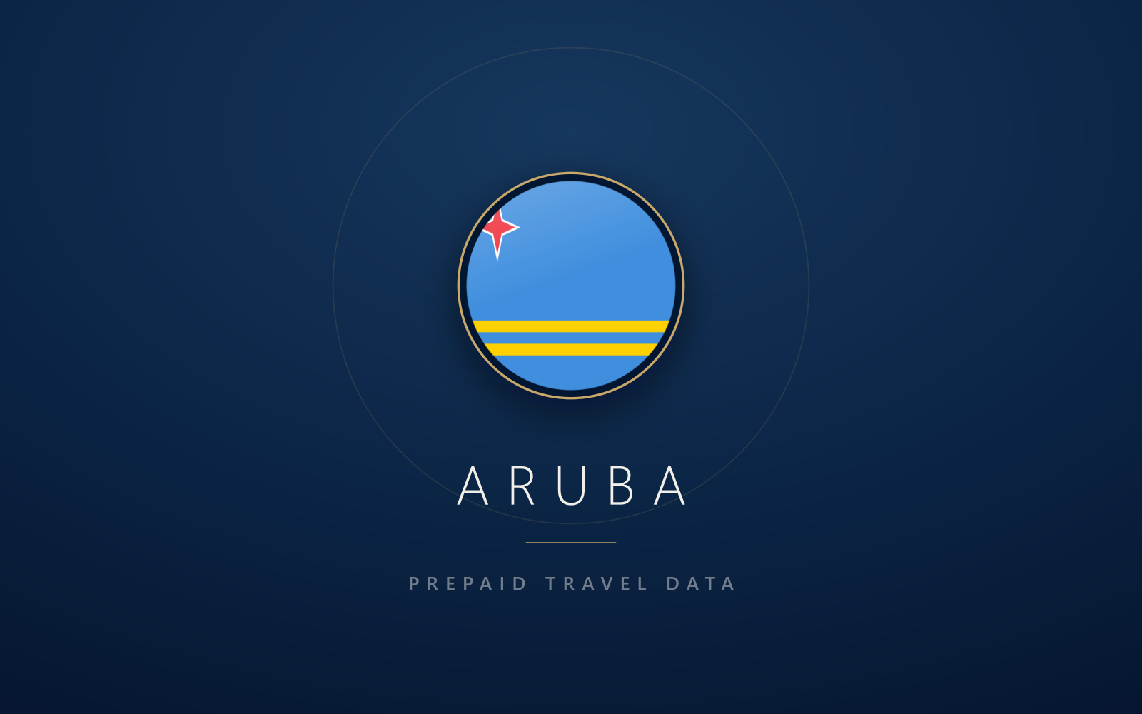Aruba eSIM, prepaid travel data SIM and data plan — product hero