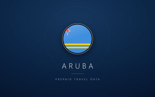 Aruba eSIM, prepaid travel data SIM and data plan — product hero