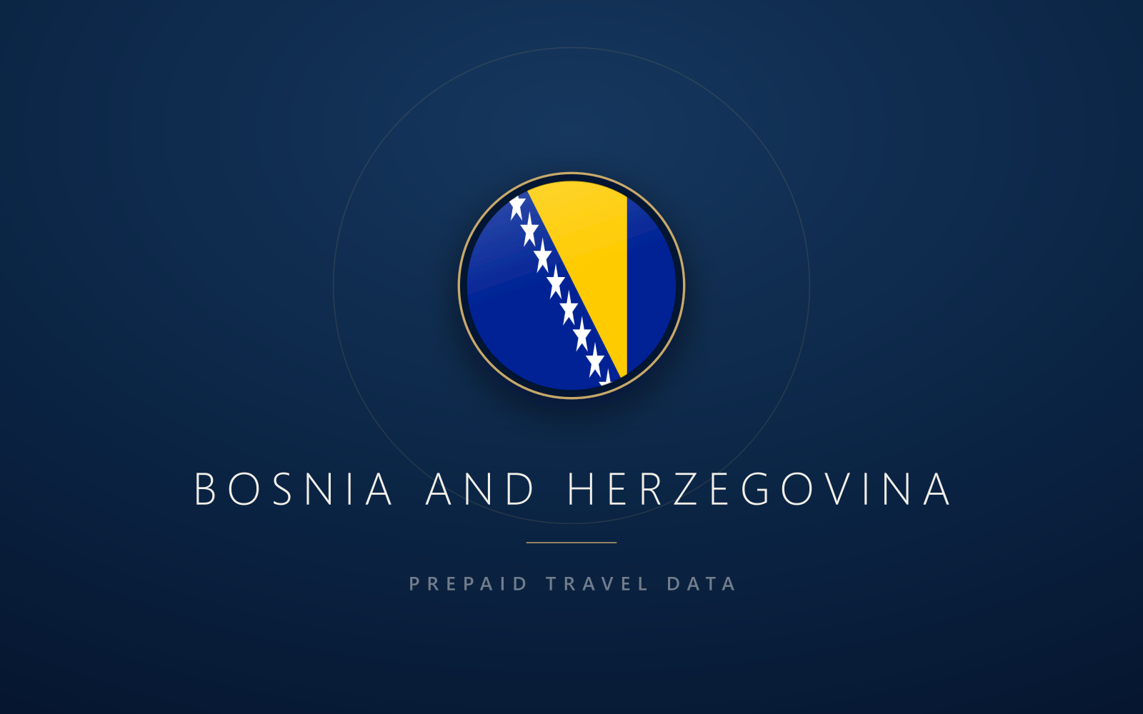 Bosnia and Herzegovina eSIM, prepaid travel data SIM and data plan — product hero