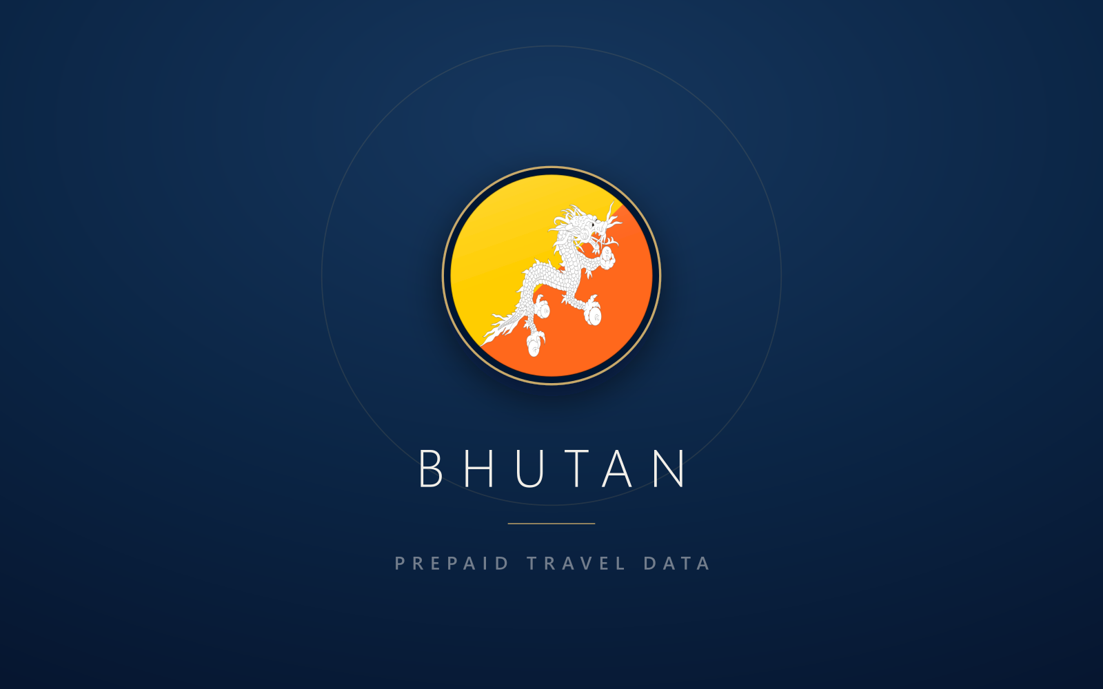 Bhutan eSIM, prepaid travel data SIM and data plan — product hero