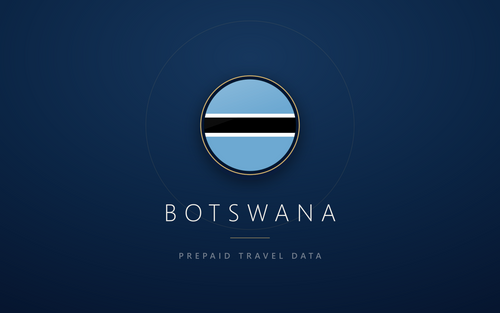 Botswana eSIM, prepaid travel data SIM and data plan — product hero