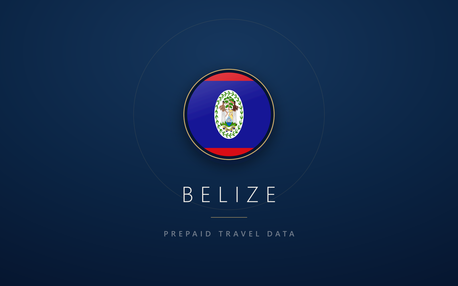 Belize eSIM, prepaid travel data SIM and data plan — product hero