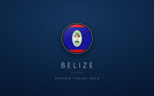 Belize eSIM, prepaid travel data SIM and data plan — product hero