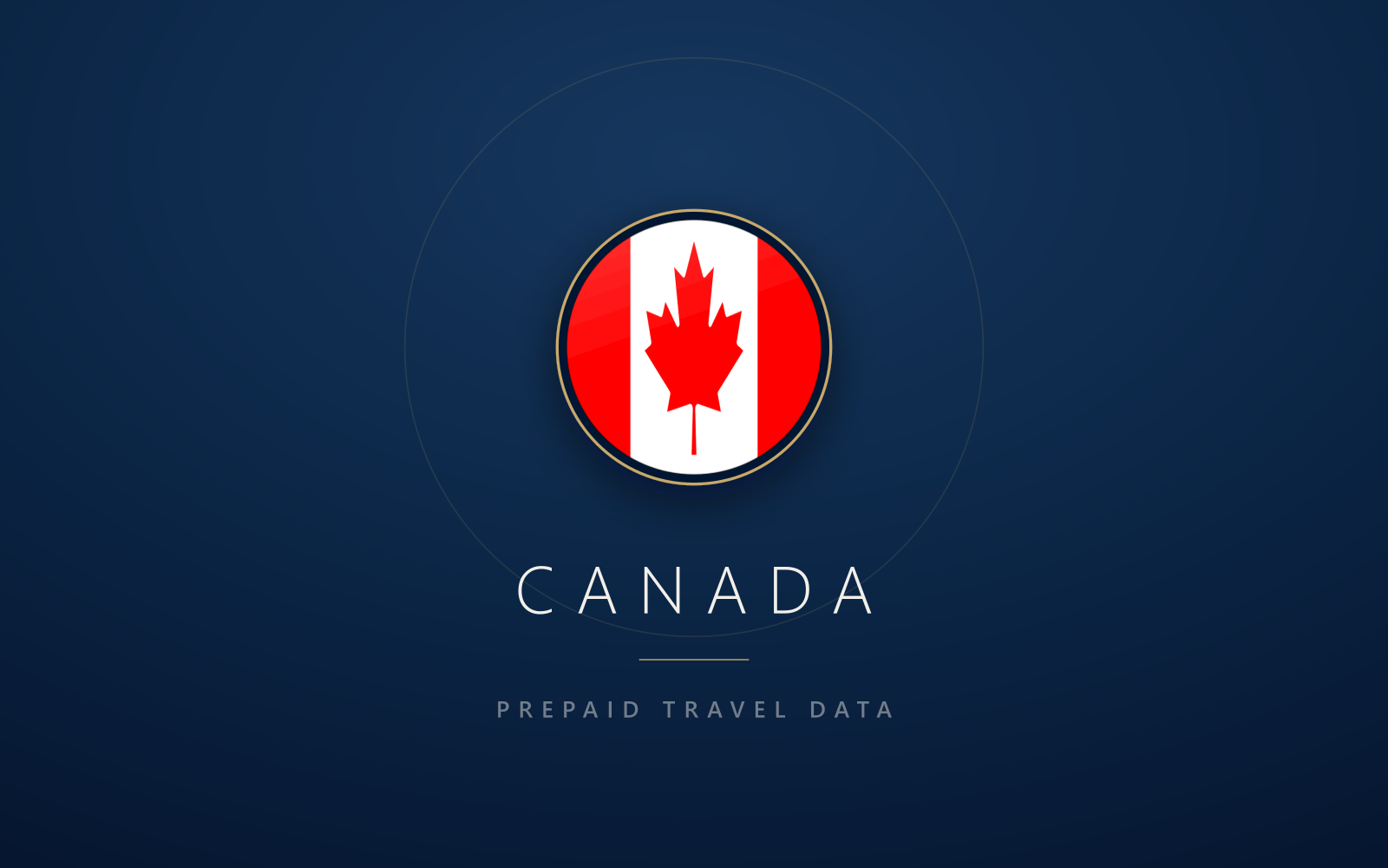 Canada eSIM, prepaid travel data SIM and data plan — product hero