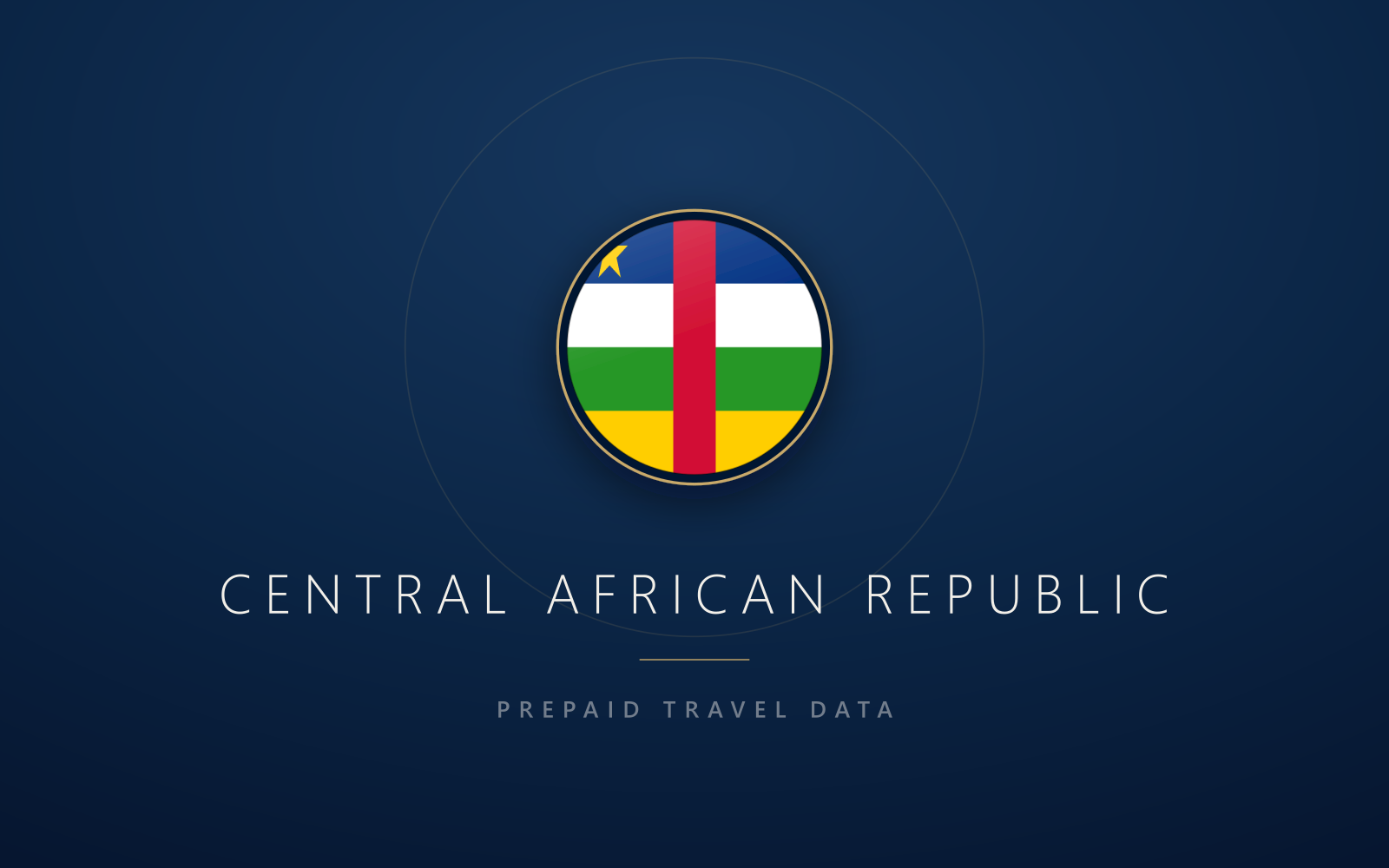 Central African Republic eSIM, prepaid travel data SIM and data plan — product hero