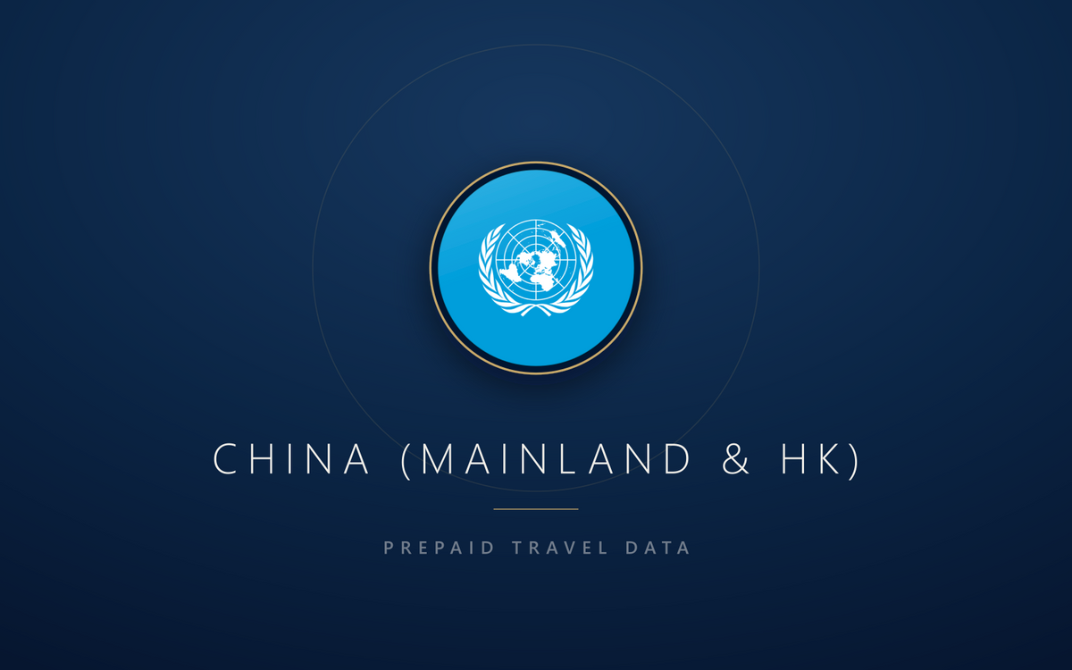 China (mainland & HK) eSIM, prepaid travel data SIM and data plan — product hero