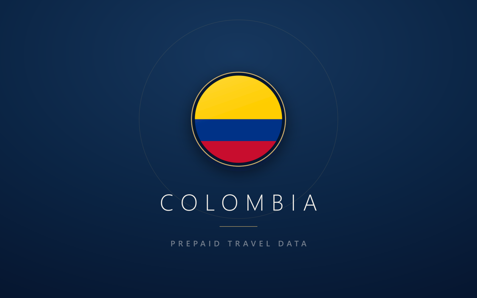 Colombia eSIM, prepaid travel data SIM and data plan — product hero