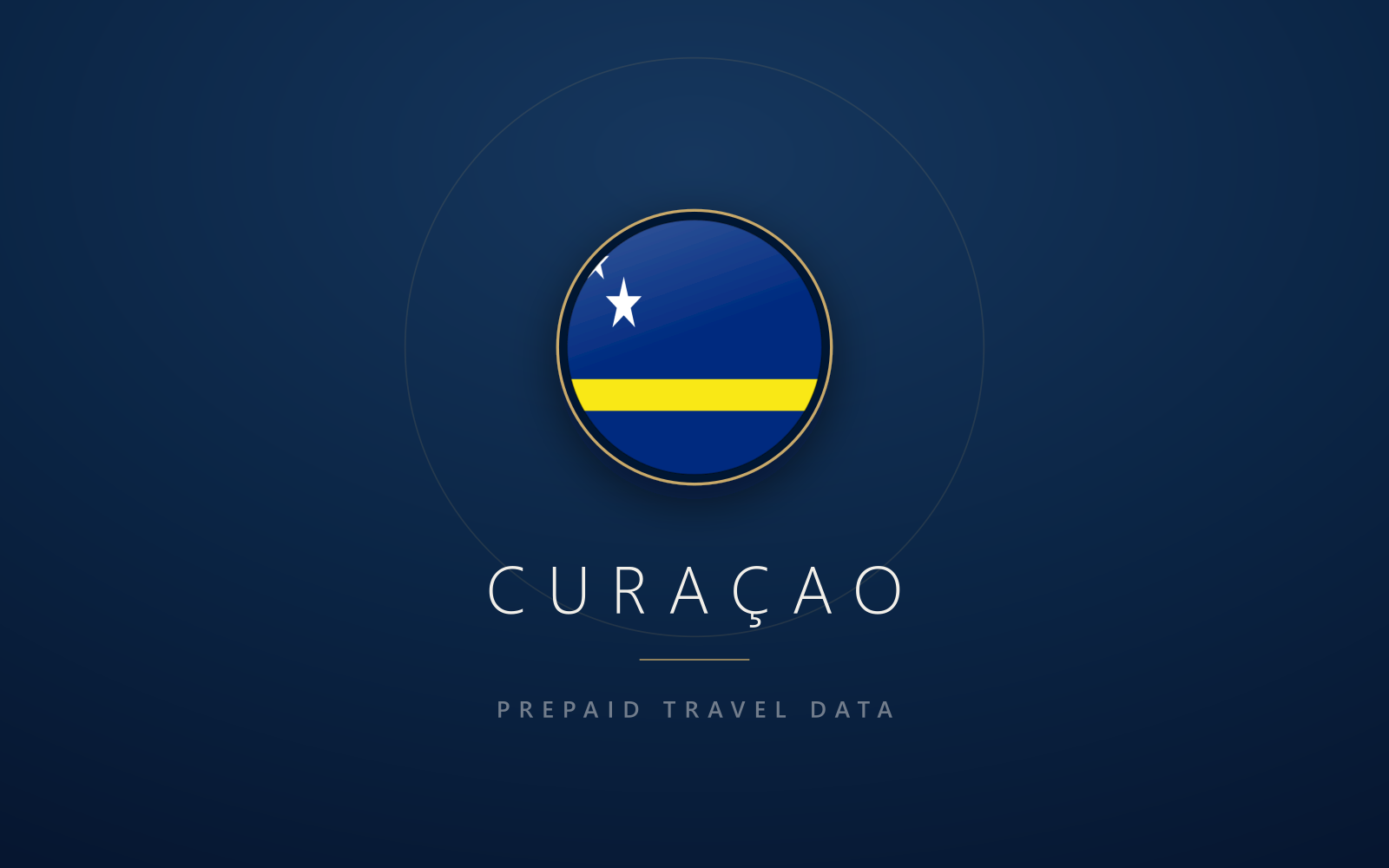 Curaçao eSIM, prepaid travel data SIM and data plan — product hero
