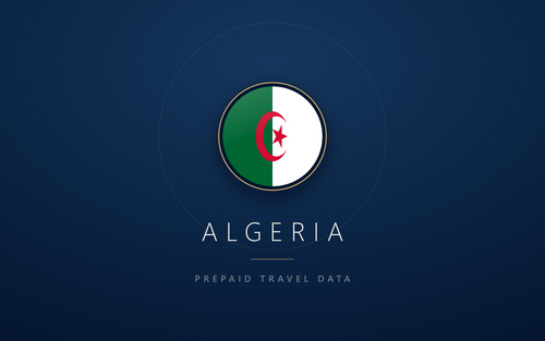 Algeria eSIM, prepaid travel data SIM and data plan — product hero