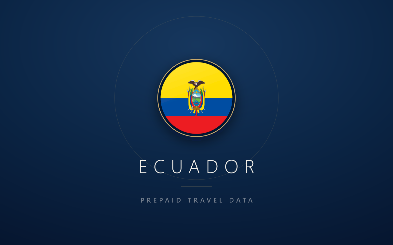 Ecuador eSIM, prepaid travel data SIM and data plan — product hero