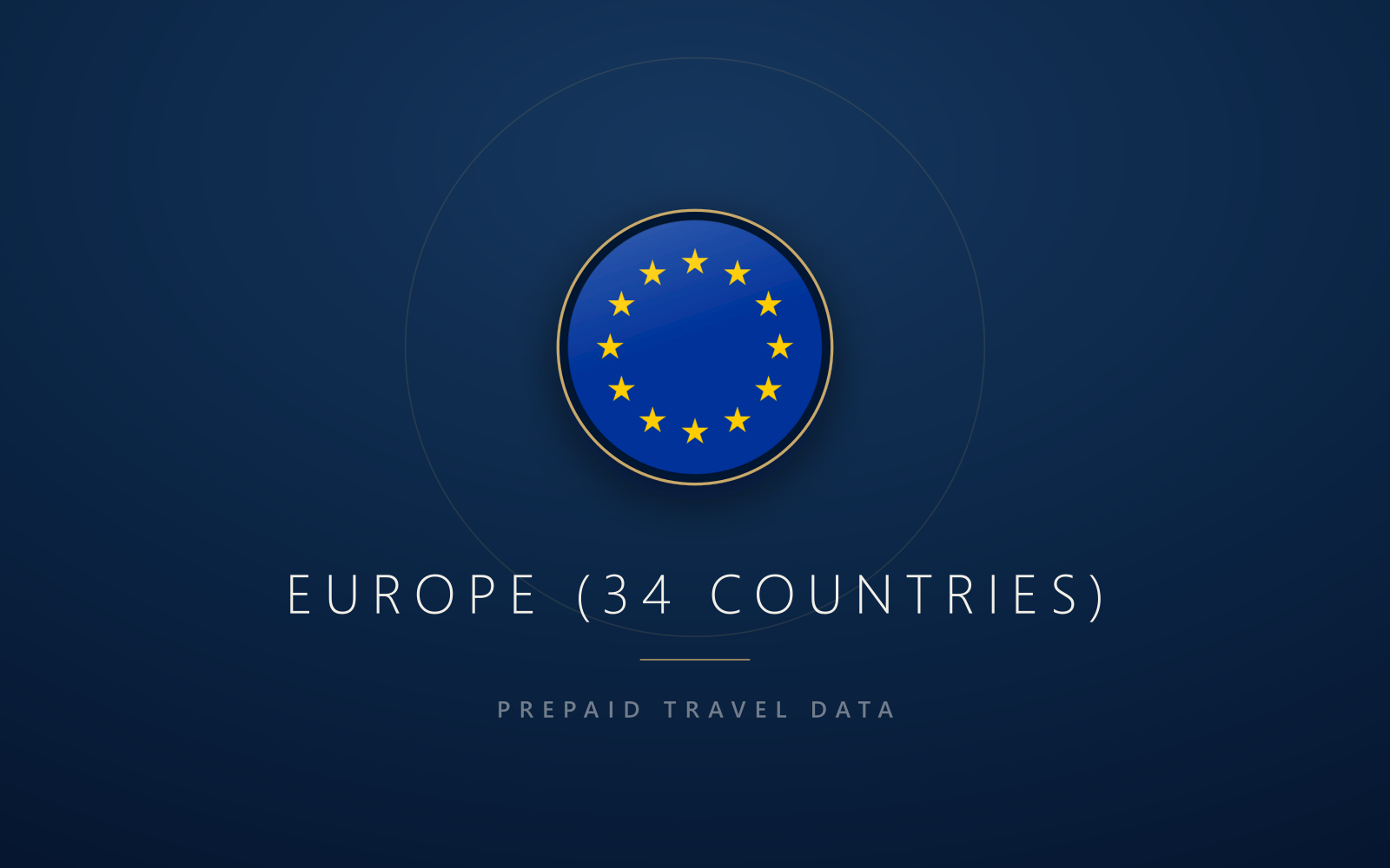 Europe (34 countries) eSIM, prepaid travel data SIM and data plan — product hero