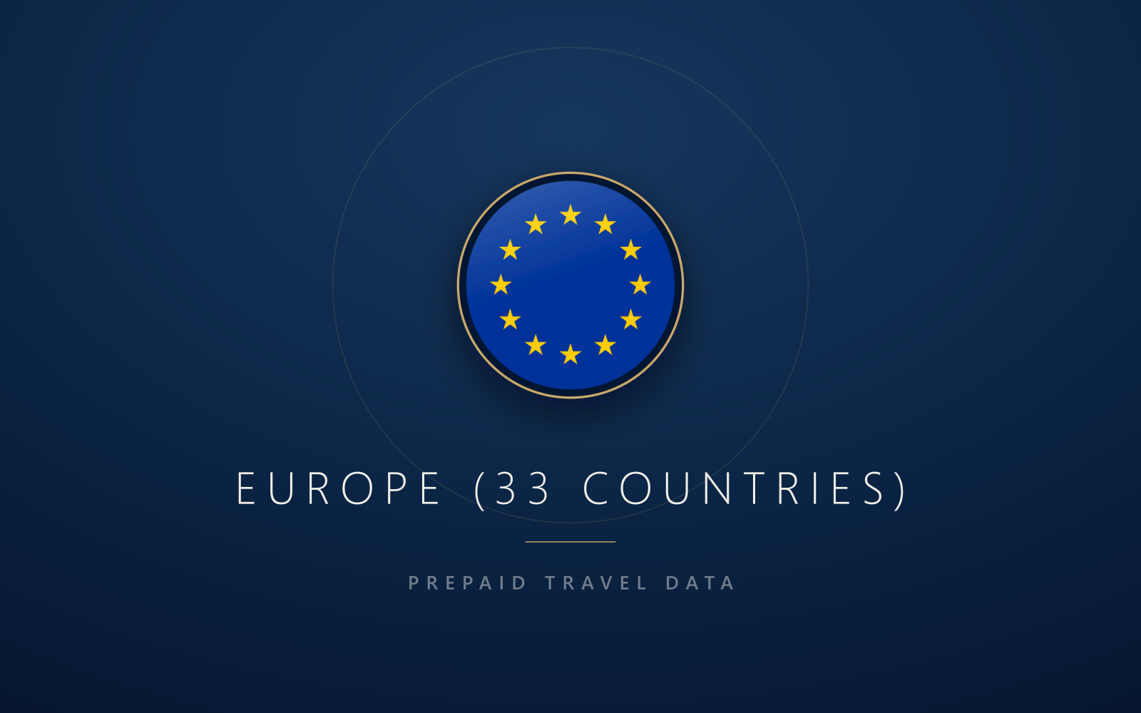 Europe (33 countries) eSIM, prepaid travel data SIM and data plan — product hero