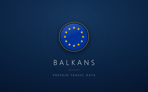 Balkans eSIM, prepaid travel data SIM and data plan — product hero