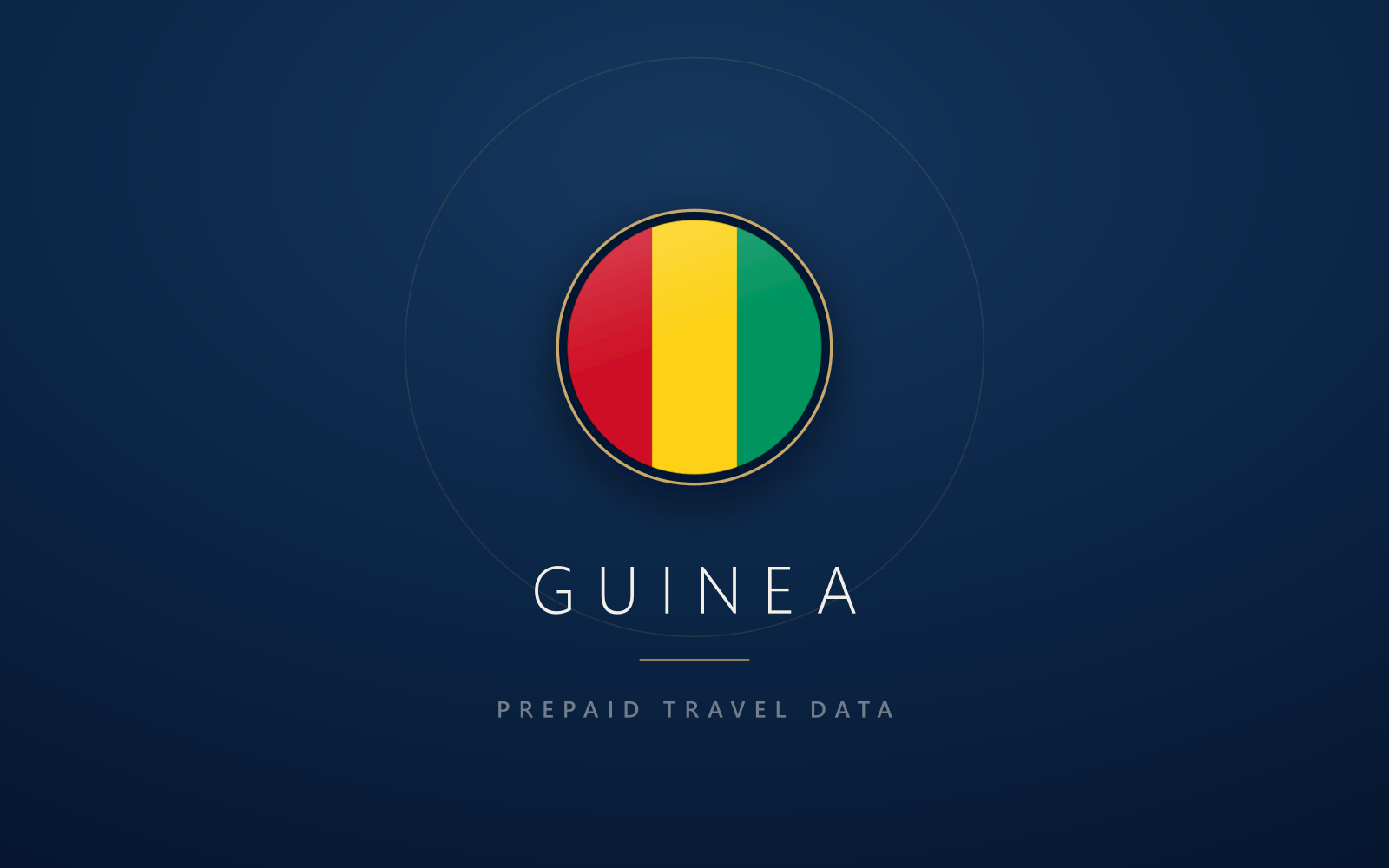Guinea eSIM, prepaid travel data SIM and data plan — product hero