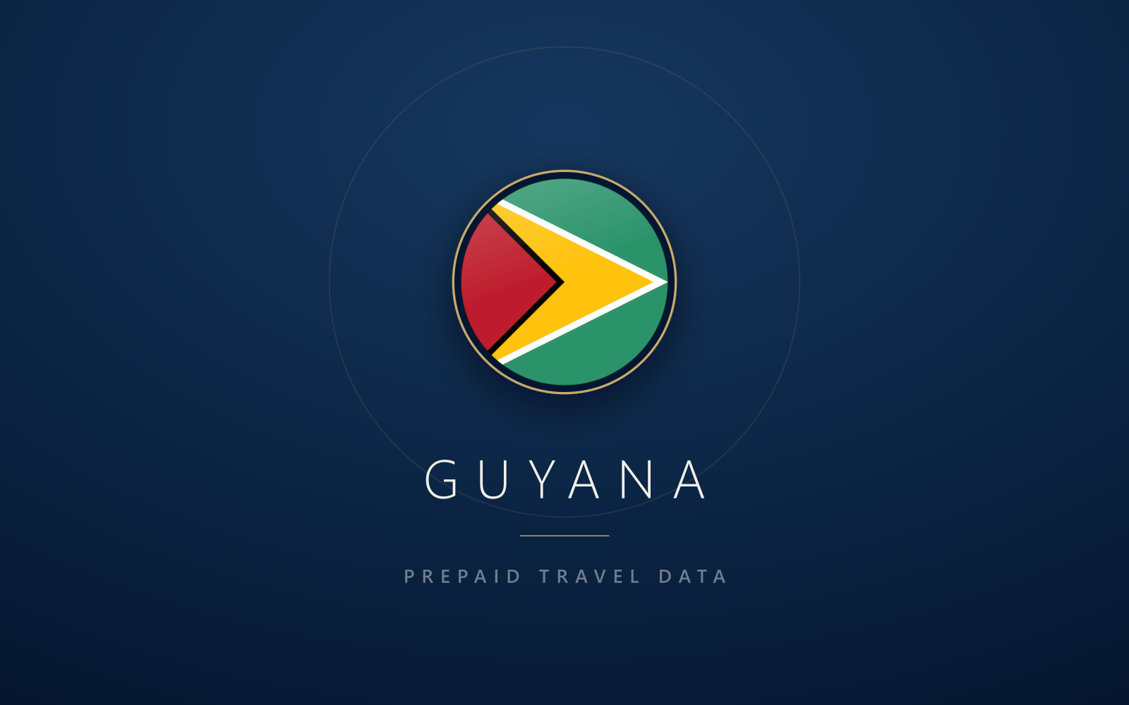 Guyana eSIM, prepaid travel data SIM and data plan — product hero
