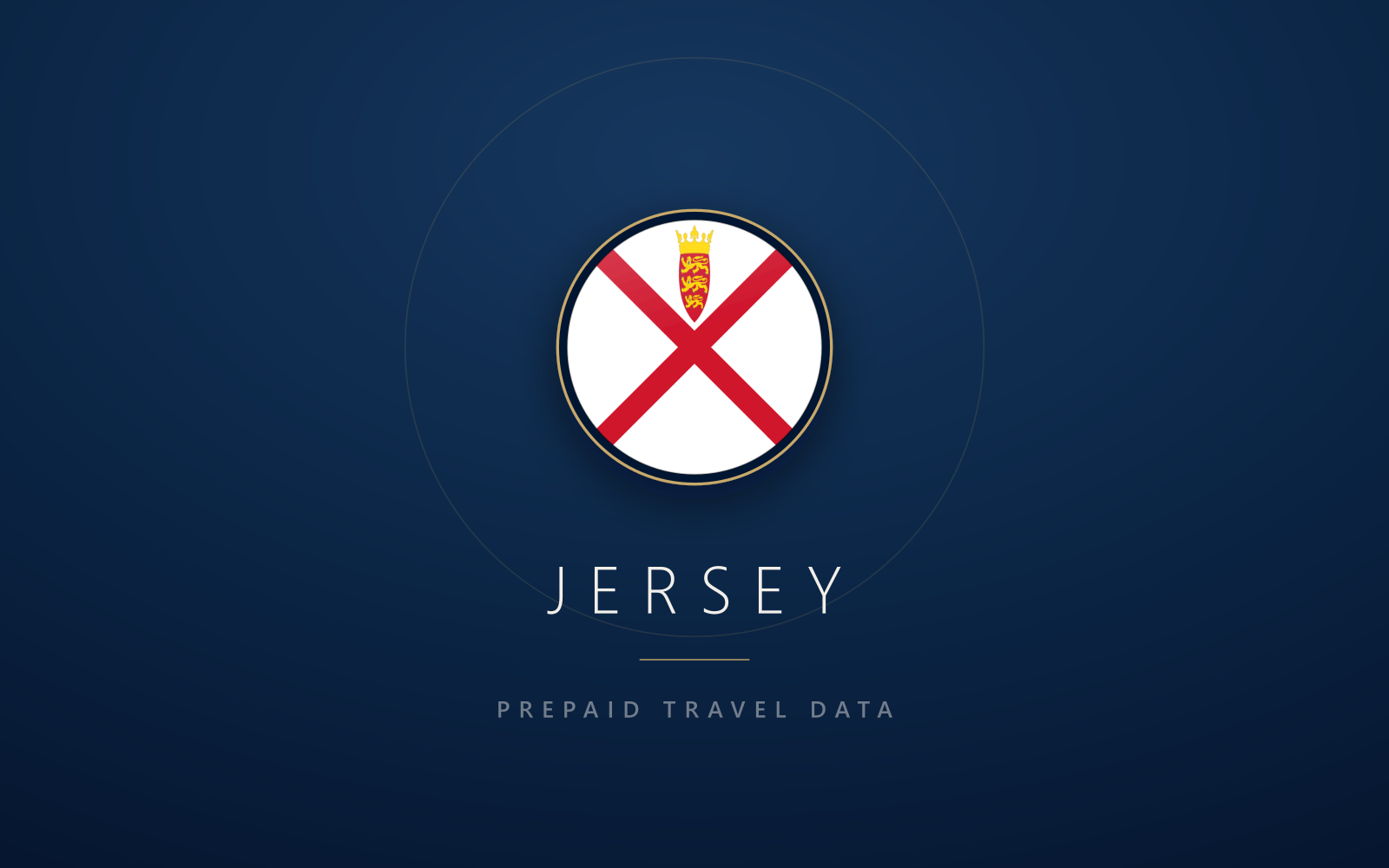 Jersey eSIM, prepaid travel data SIM and data plan — product hero