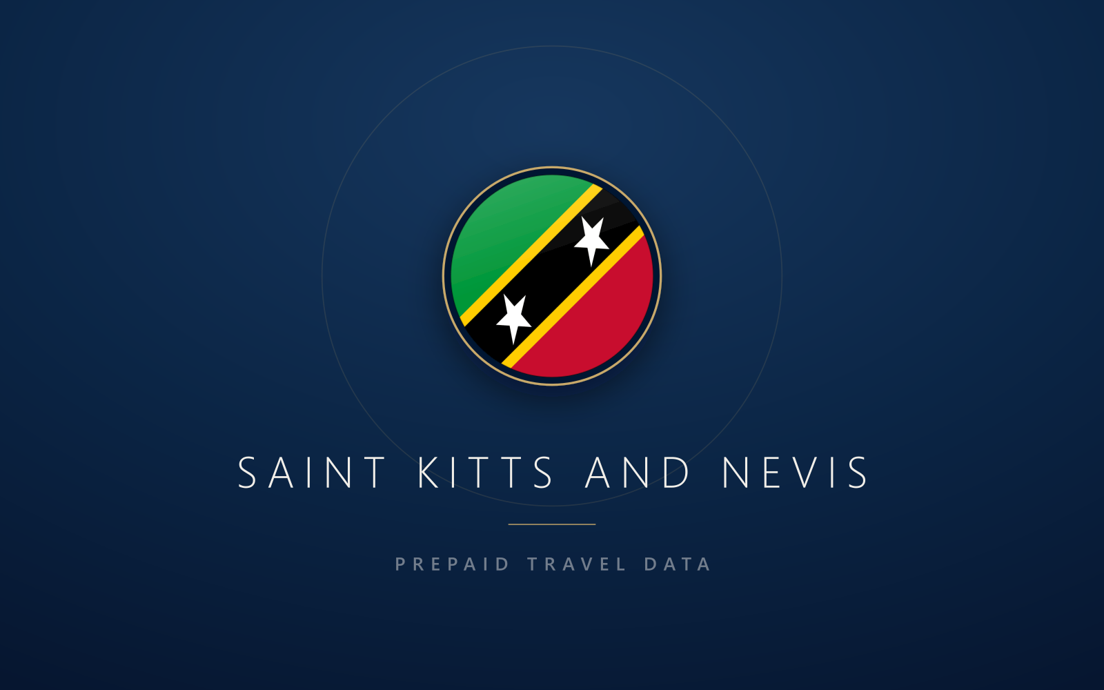 Saint Kitts and Nevis eSIM, prepaid travel data SIM and data plan — product hero