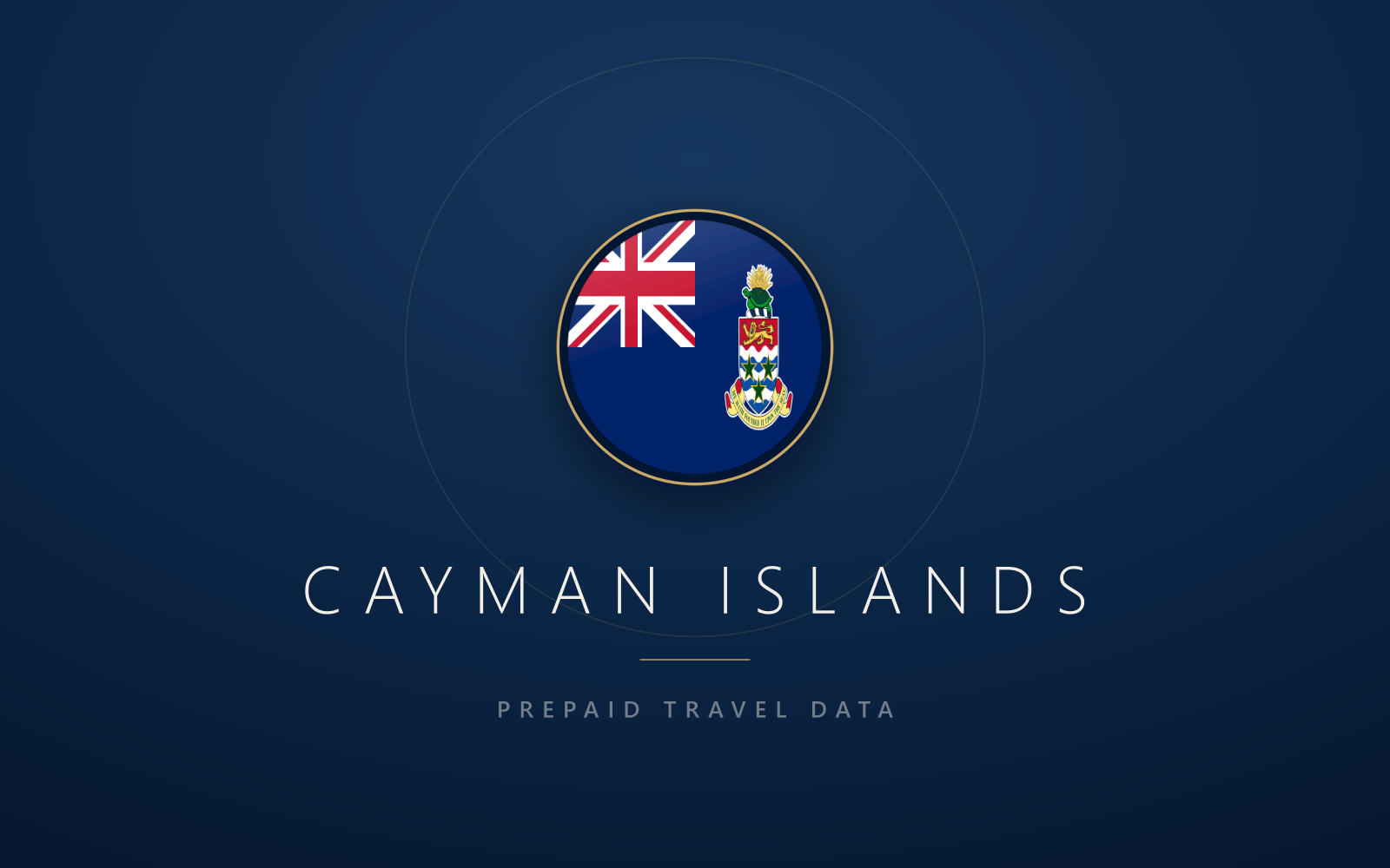 Cayman Islands eSIM, prepaid travel data SIM and data plan — product hero
