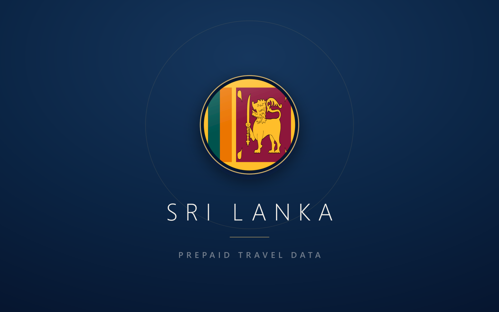 Sri Lanka eSIM, prepaid travel data SIM and data plan — product hero