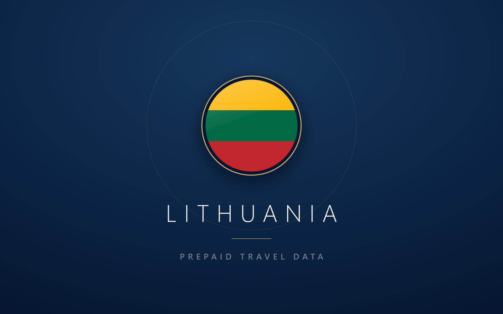 Lithuania eSIM, prepaid travel data SIM and data plan — product hero