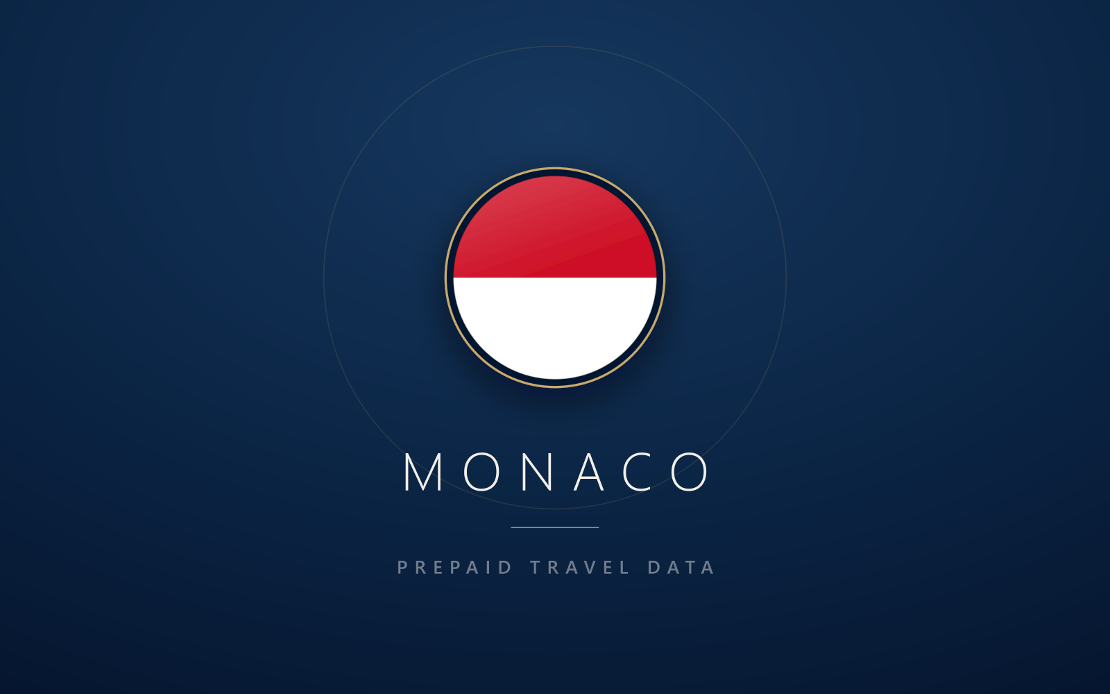 Monaco eSIM, prepaid travel data SIM and data plan — product hero