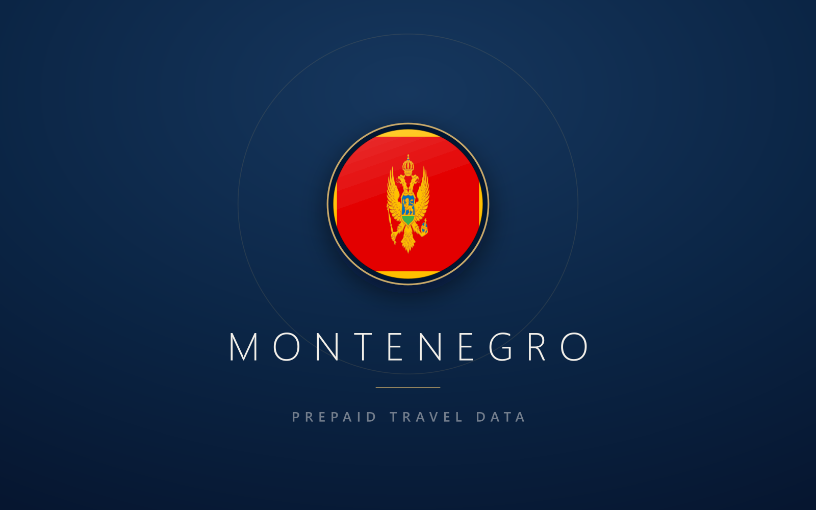 Montenegro eSIM, prepaid travel data SIM and data plan — product hero