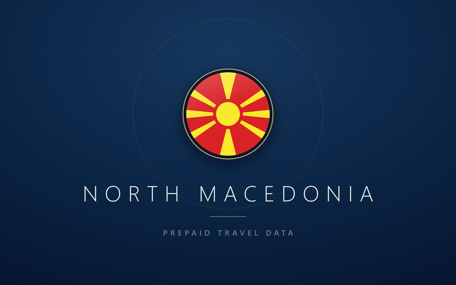 North Macedonia eSIM, prepaid travel data SIM and data plan — product hero