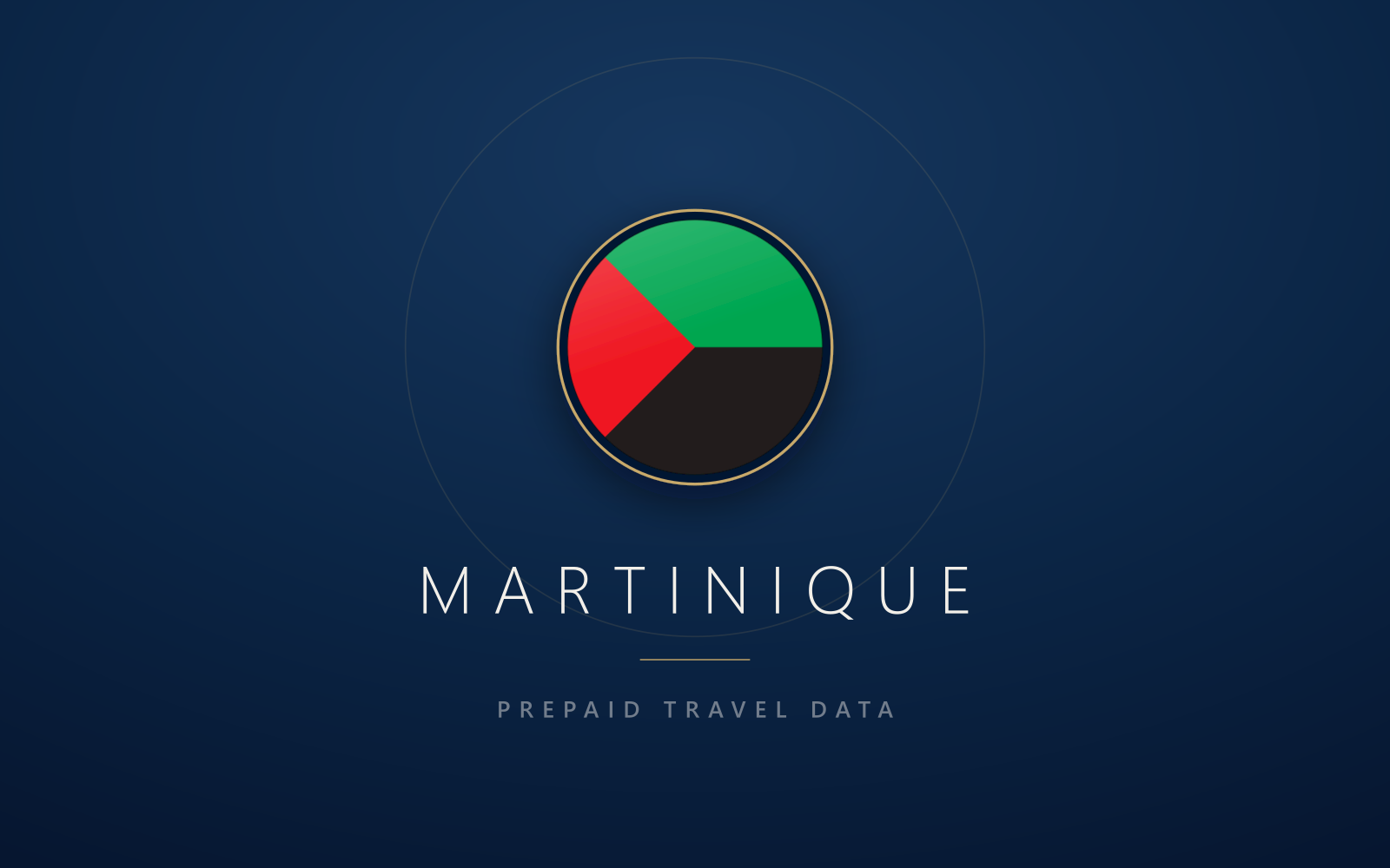 Martinique eSIM, prepaid travel data SIM and data plan — product hero