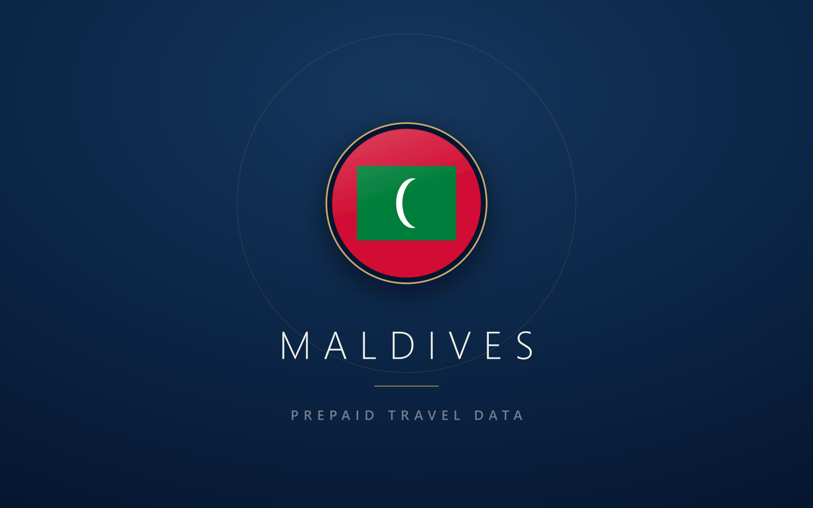 Maldives eSIM, prepaid travel data SIM and data plan — product hero