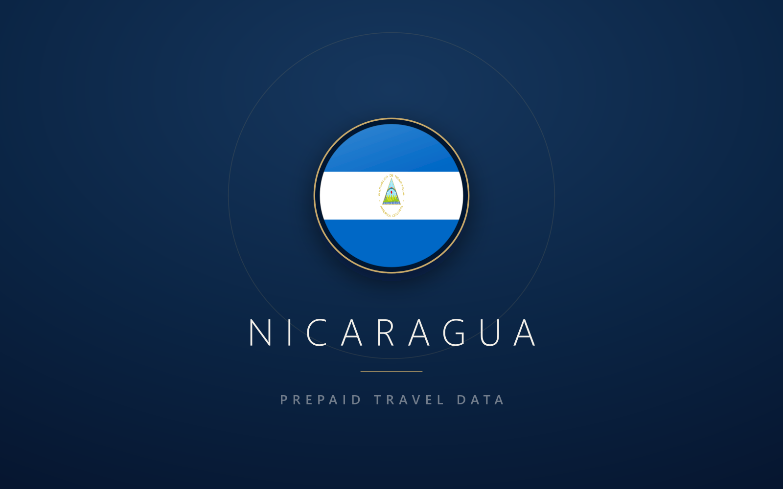 Nicaragua eSIM, prepaid travel data SIM and data plan — product hero