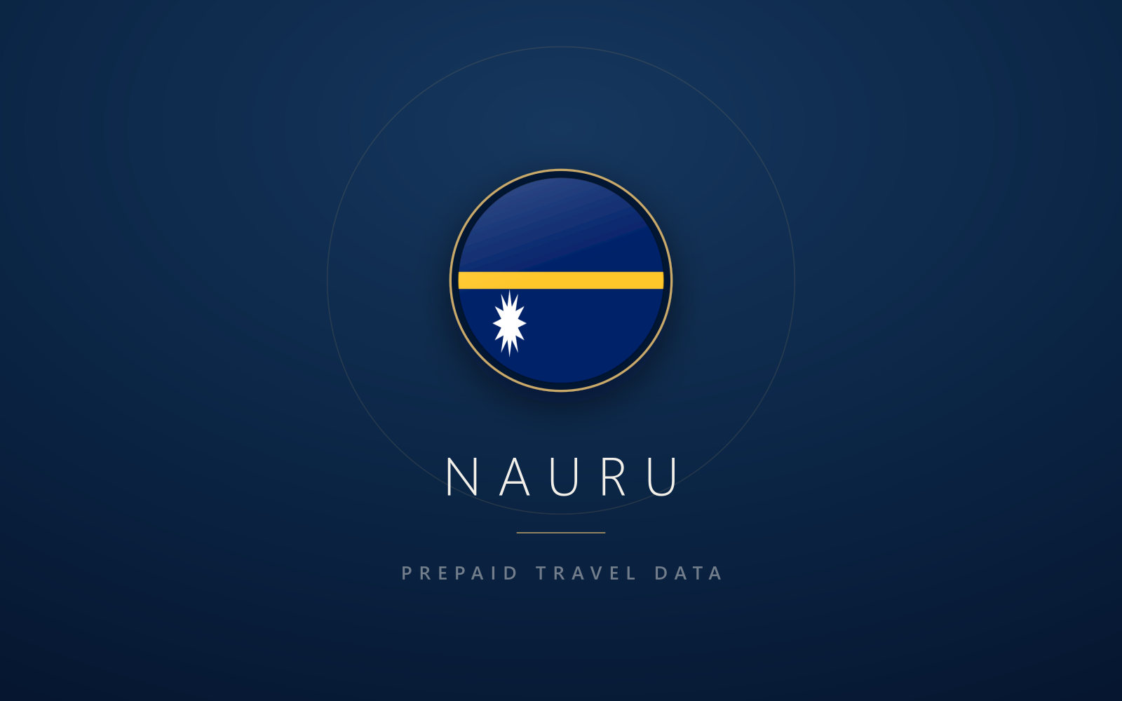 Nauru eSIM, prepaid travel data SIM and data plan — product hero