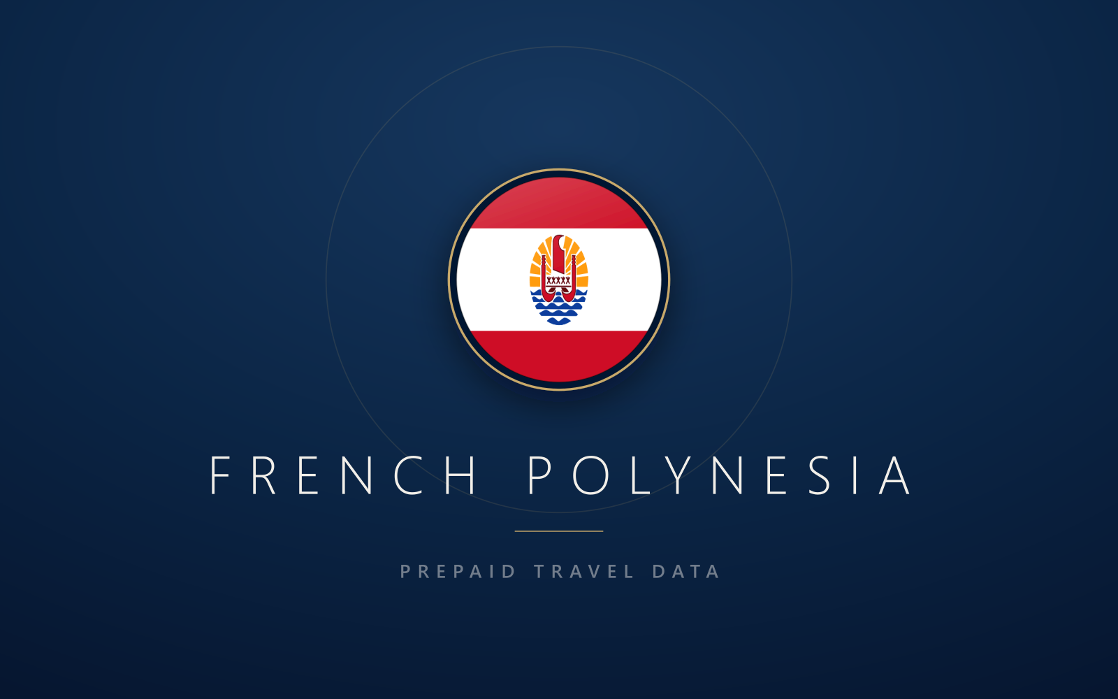 French Polynesia eSIM, prepaid travel data SIM and data plan — product hero