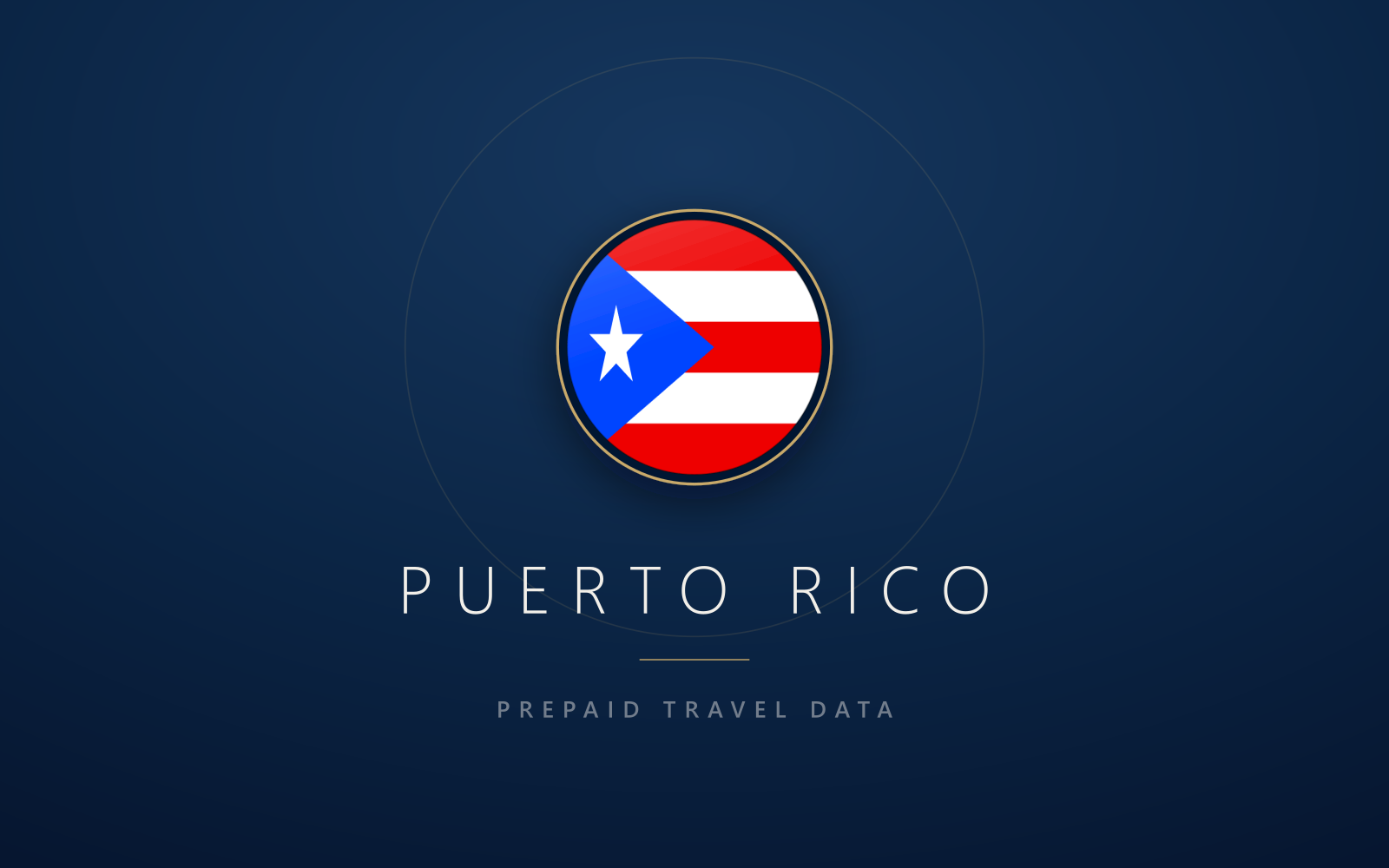 Puerto Rico eSIM, prepaid travel data SIM and data plan — product hero