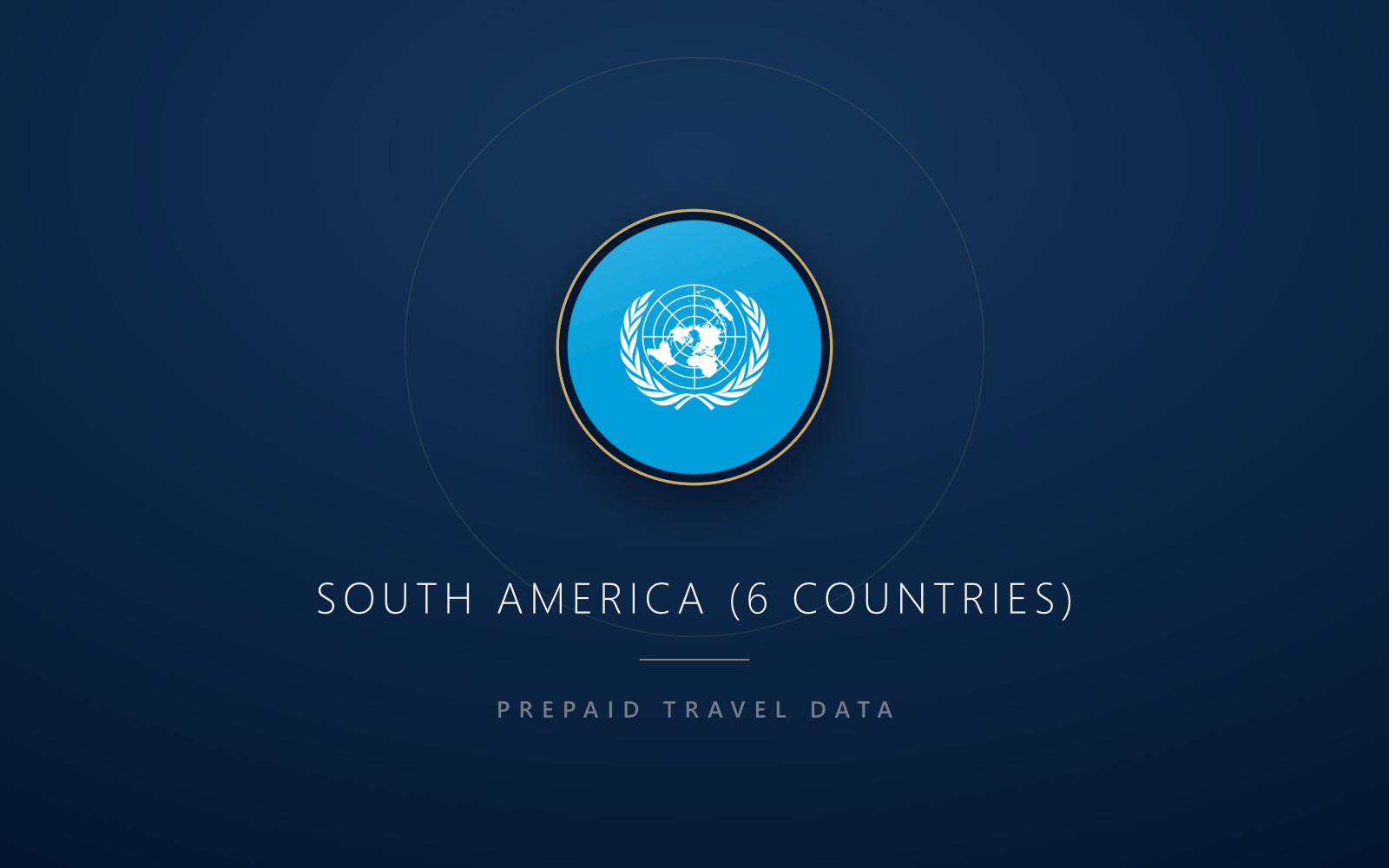 South America (6 countries) eSIM, prepaid travel data SIM and data plan — product hero
