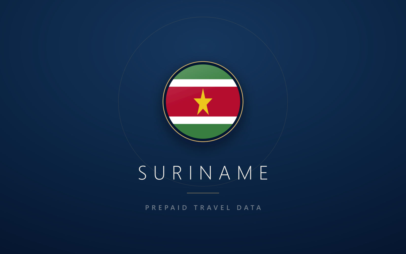 Suriname eSIM, prepaid travel data SIM and data plan — product hero