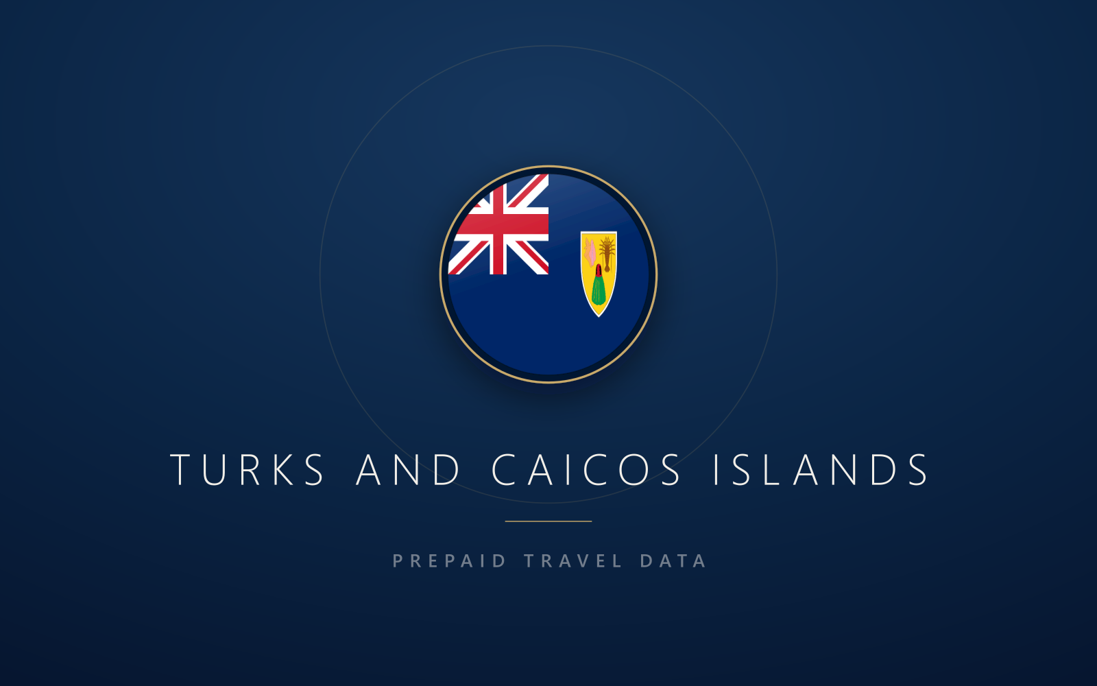 Turks and Caicos Islands eSIM, prepaid travel data SIM and data plan — product hero