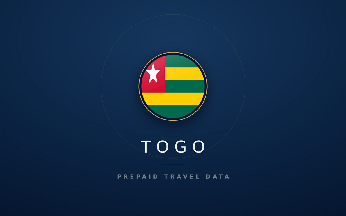 Togo eSIM, prepaid travel data SIM and data plan — product hero