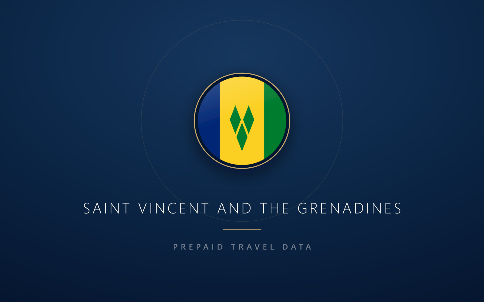 Saint Vincent and the Grenadines eSIM, prepaid travel data SIM and data plan — product hero