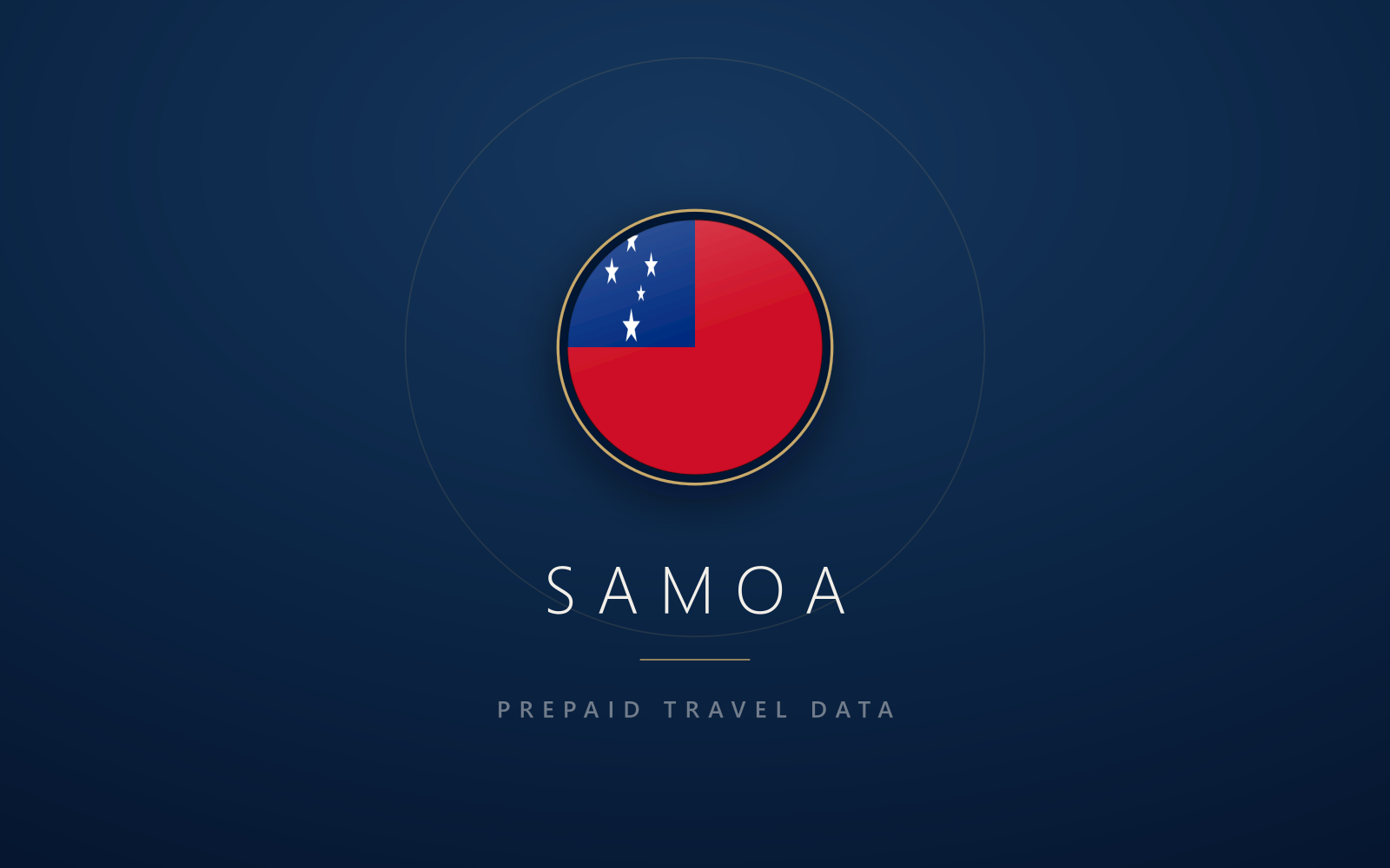Samoa eSIM, prepaid travel data SIM and data plan — product hero